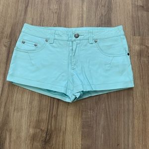 Free people, vegan leather shorts size 0